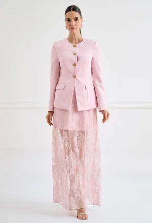 Δαντελένια maxi φούστα