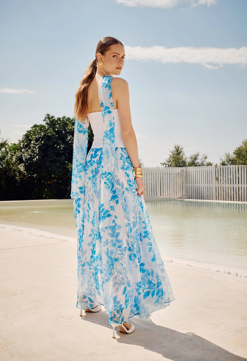 Maxi φούστα floral - Image 3