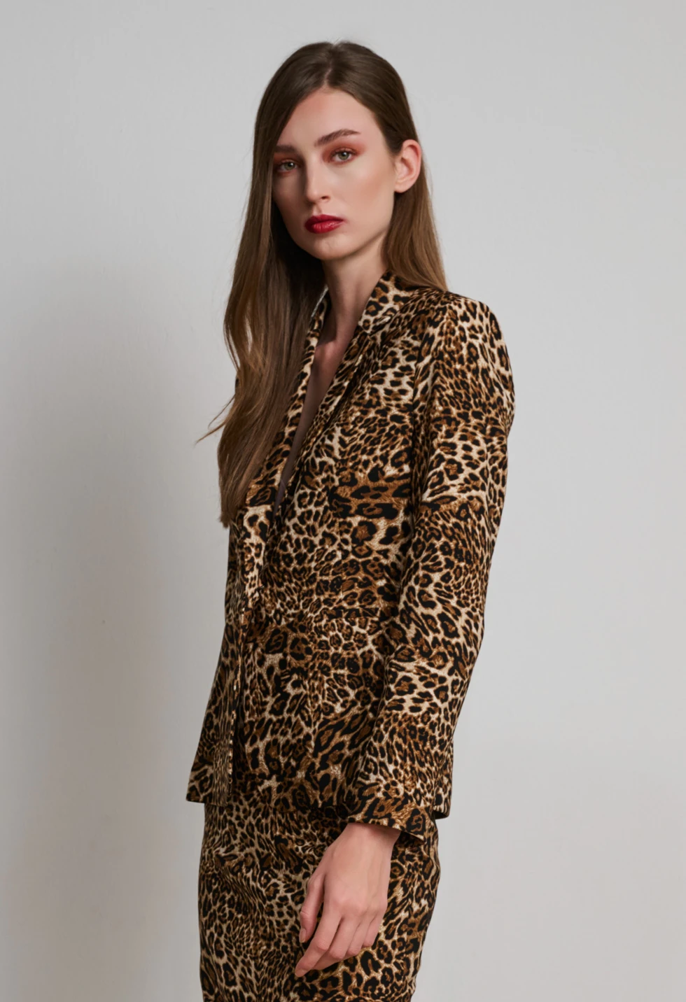 Σακάκι με animal print - Image 3