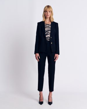 Alternative view of Μπλούζα animal με δαντέλα