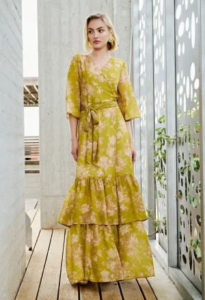 Μακρύ φόρεμα κρουαζέ