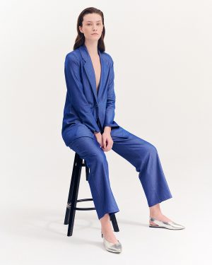 Alternative view of Παντελόνι με λάστιχο τύπου τζιν