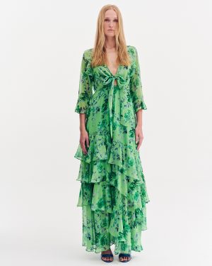 Φόρεμα μακρύ με βολάν