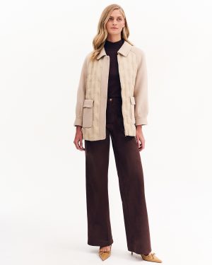 Alternative view of Μπουφάν με δύο υφάνσεις