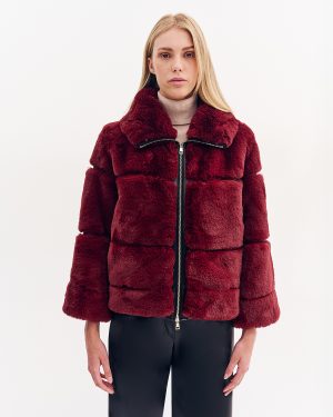 Γούνα με τρουακάρ μανίκι