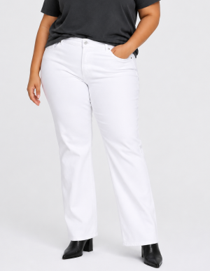 Παντελόνι τζιν σε ίσια γραμμή plus size