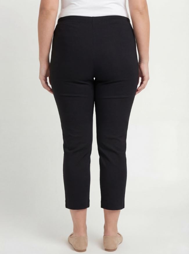 Παντελόνι ψηλόμεσο με φερμουάρ plus size - Image 4