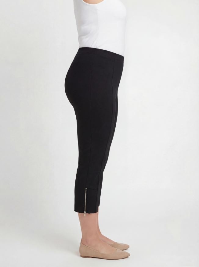 Παντελόνι ψηλόμεσο με φερμουάρ plus size - Image 3
