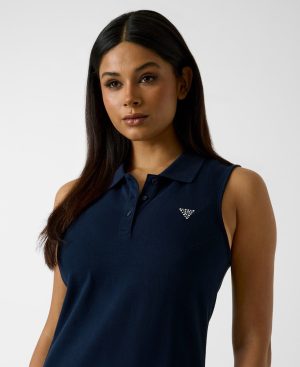 Alternative view of Mini αμάνικο φόρεμα polo
