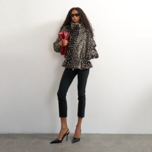 31002120 chocolate brown topshop women jacket brown ecrou 07