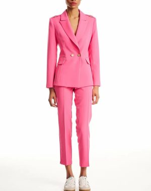 Alternative view of Παντελόνι σε στενή γραμμή