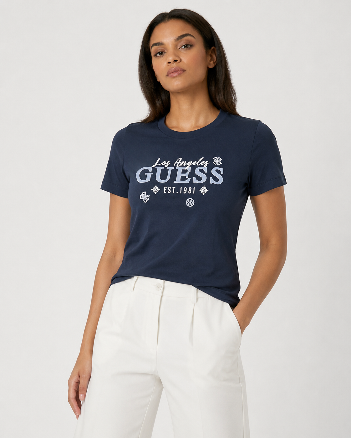 T-shirt logo print “Los Angeles GUESS EST.1981”