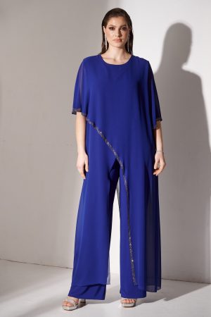 Ολόσωμη Φόρμα Ασύμμετρη με Στρας