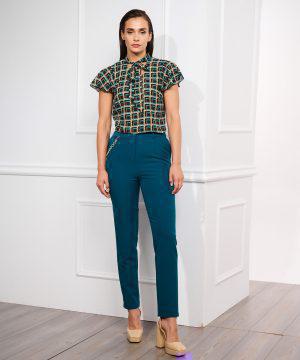 Alternative view of Mπλούζα με γεωμετρικά σχέδια