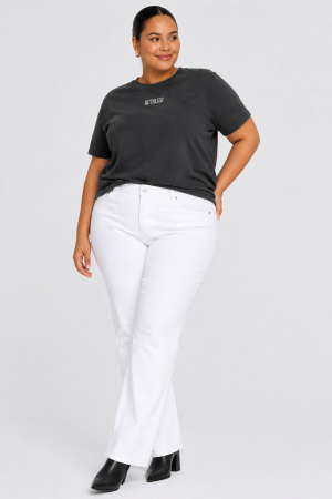 Alternative view of Παντελόνι τζιν σε ίσια γραμμή plus size