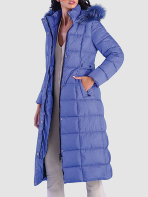 Μακρύ καπιτονέ μπουφάν