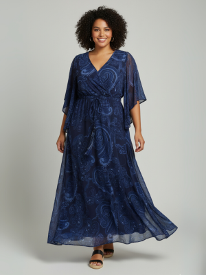 Alternative view of Φόρεμα με φλοράλ σχέδιο