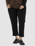 Παντελόνι ίσιας γραμμής με ρεβέρ plus size