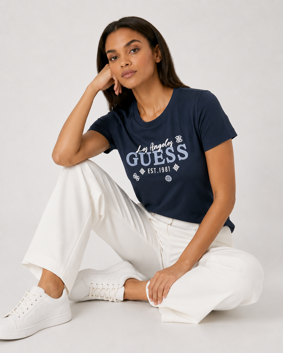 T-shirt logo print “Los Angeles GUESS EST.1981” - Image 3