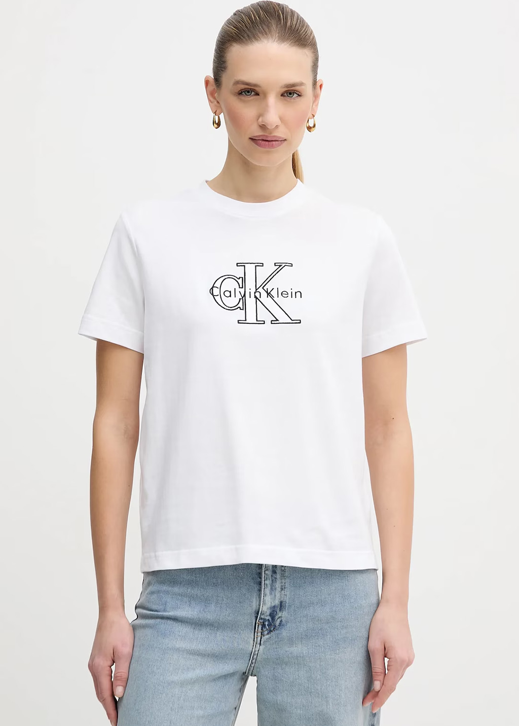 Κοντομάνικο T-shirt με CK logo