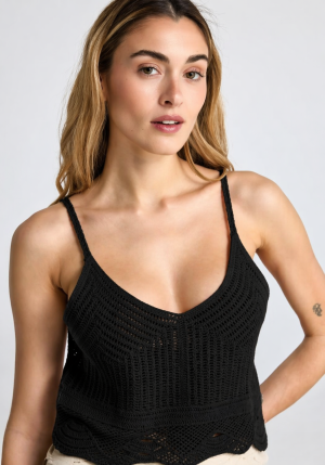 Top πλεκτό αμάνικο