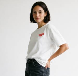Alternative view of T-shirt με τύπωμα La Dolce Vita πίσω