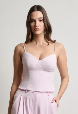 Τοπ με cups και τιράντες