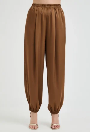 Alternative view of Σατέν παντελόνι jogger