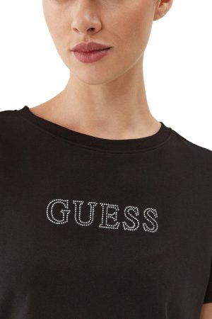 Alternative view of T-Shirt με λογότυπο στρας