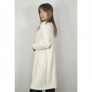 Alternative view of Ζακέτα πλεκτή μακριά