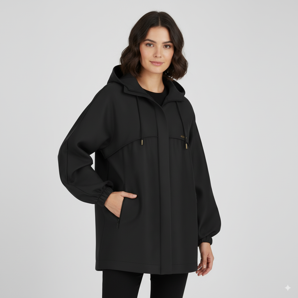 Μπουφάν guess με κουκούλα