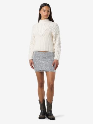 Alternative view of Μίνι φούστα με παγιέτες