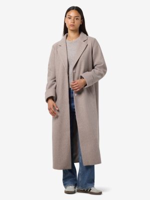 Μακρύ παλτό loose fit