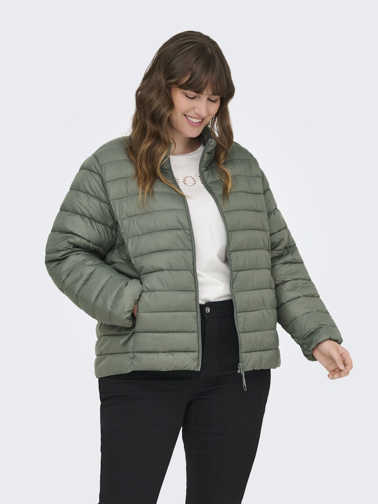 Plus size καπιτονέ μπουφάν ελαφρύ - Image 2