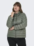 Plus size καπιτονέ μπουφάν ελαφρύ