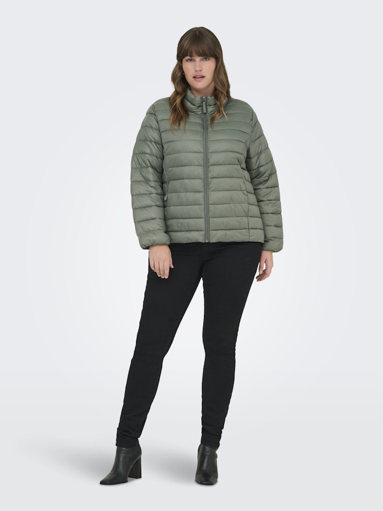 Plus size καπιτονέ μπουφάν ελαφρύ - Image 3