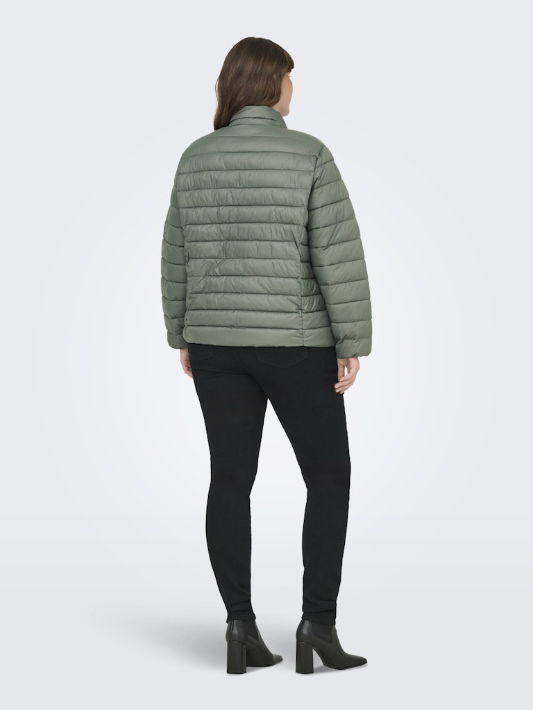 Plus size καπιτονέ μπουφάν ελαφρύ - Image 4