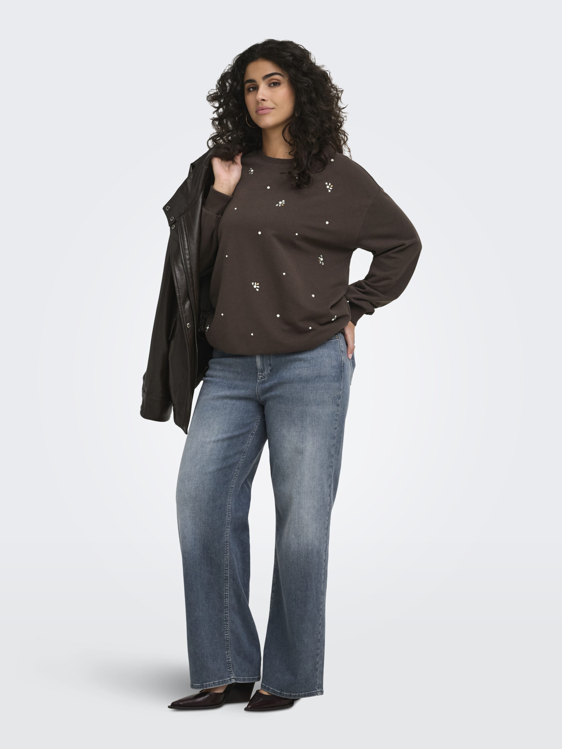 CARAMBER L/S O NECK SWEAT JRS