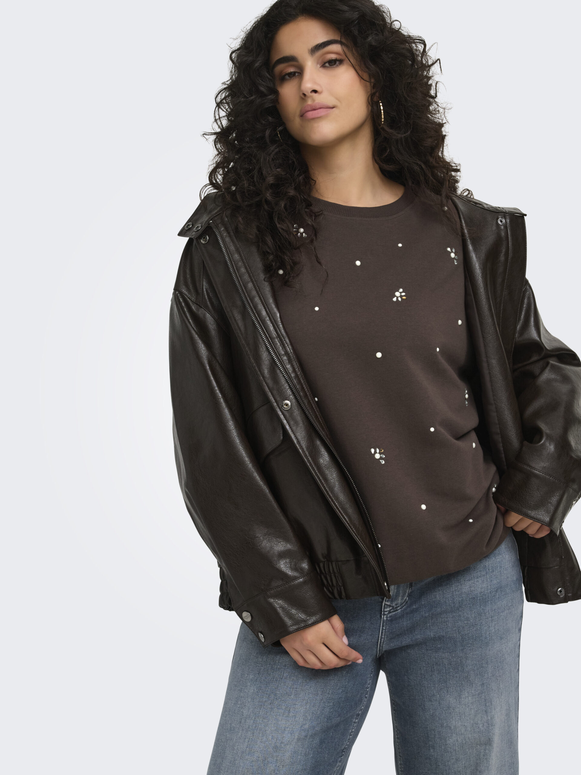 CARAMBER L/S O NECK SWEAT JRS