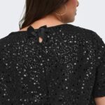 CARWHAM S/S O NECK SEQ TOP JRS