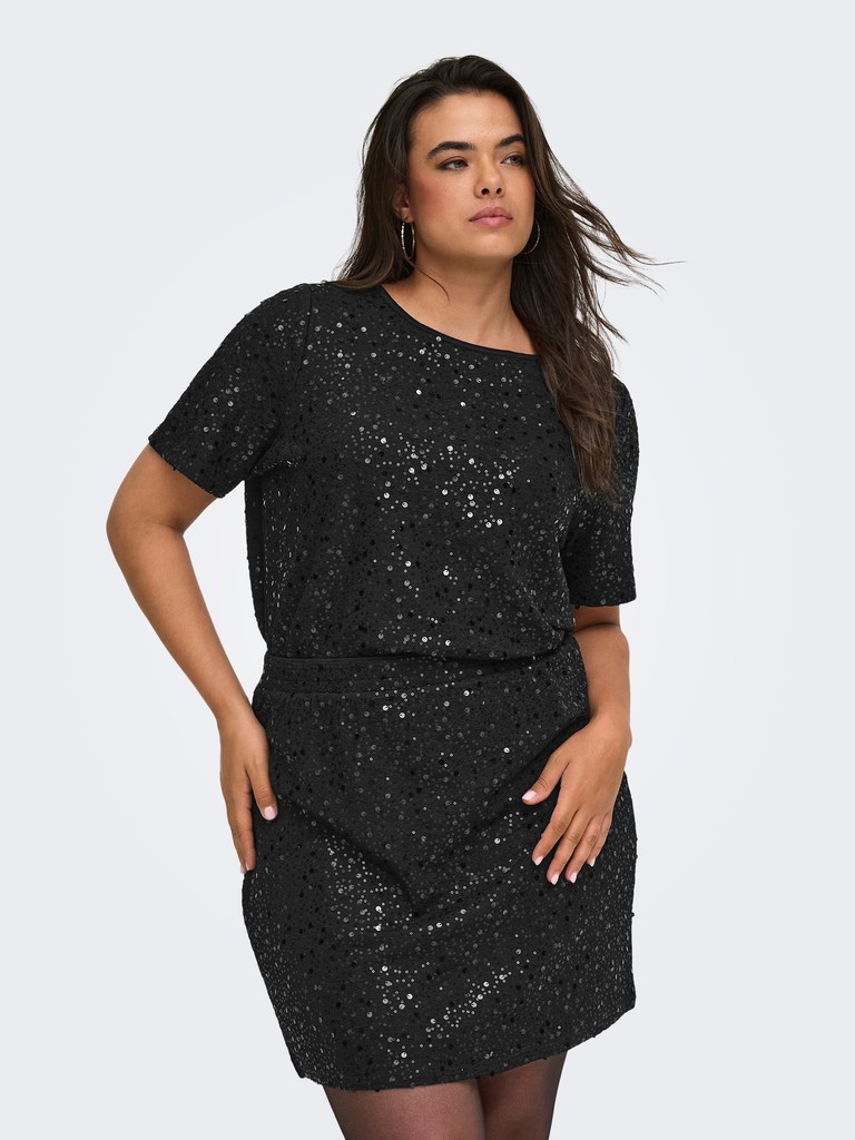 CARWHAM S/S O NECK SEQ TOP JRS
