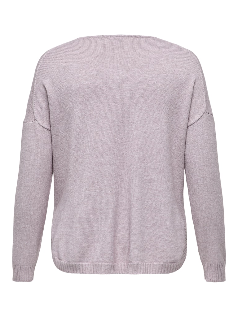 Πλεκτό πουλόβερ με V - Image 7