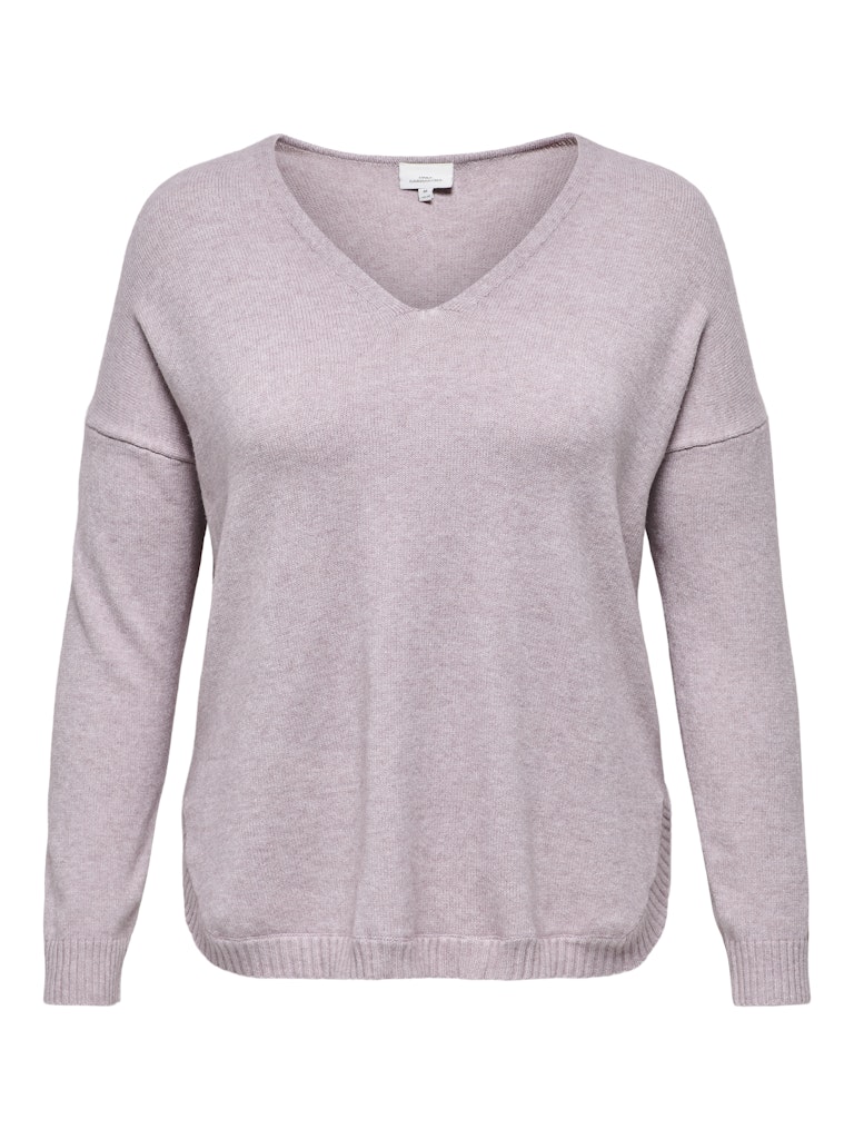 Πλεκτό πουλόβερ με V - Image 6