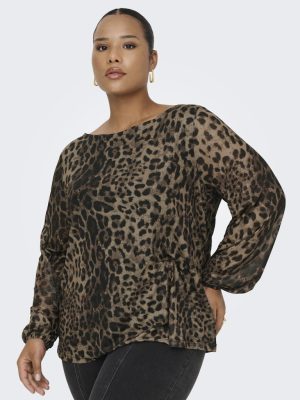 Μπλούζα με animal print