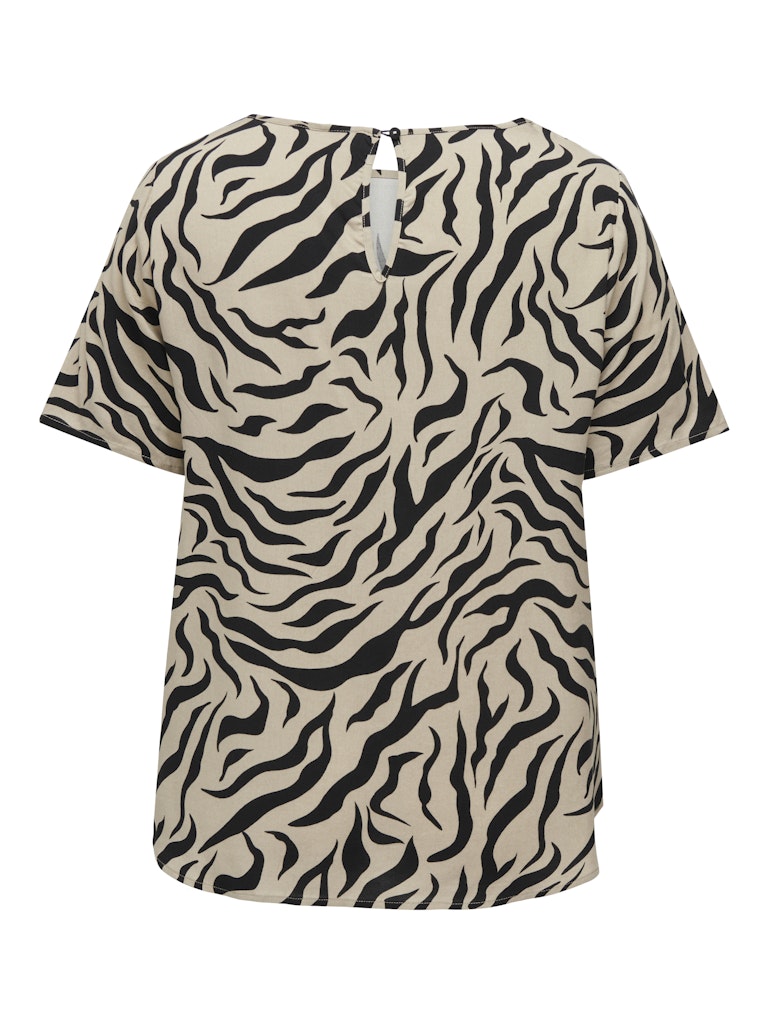 Μπλούζα κοντομάνικη animal print - Image 7