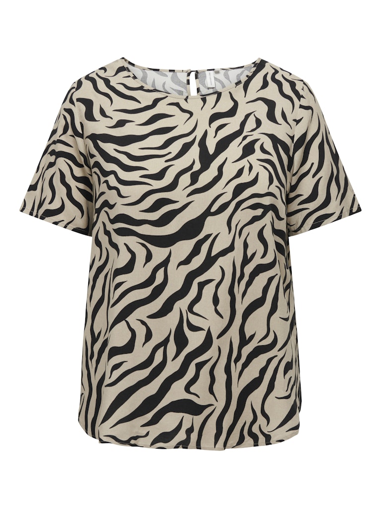 Μπλούζα κοντομάνικη animal print - Image 6