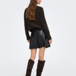 ONLNEW LUNA FAUX LEATHER A SKIRT OTW