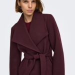 ONLTRISH WRAP COAT BF OTW