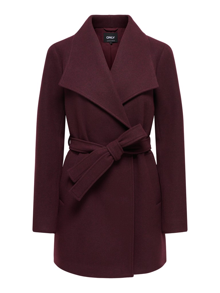 ONLTRISH WRAP COAT BF OTW