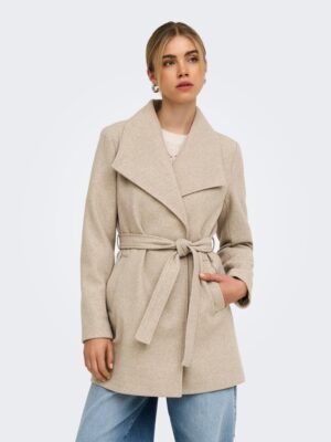 ONLTRISH WRAP COAT BF OTW